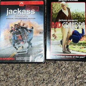 Jackass DVD and Bad Grandpa DVD